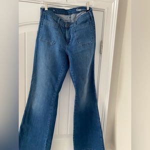 Size 29 Gap vintage inspired wide leg jeans